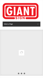 Mobile Screenshot of giantsign.com
